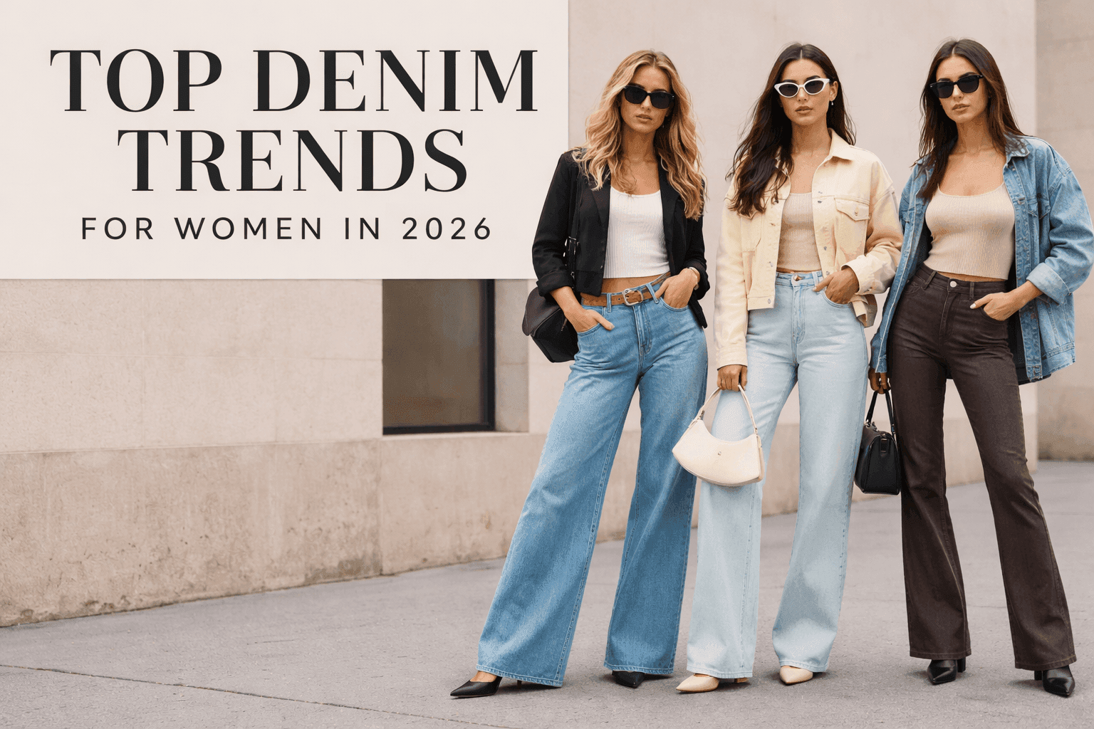 Denim Trends for Women in 2026: Top Styles You Need to Try.