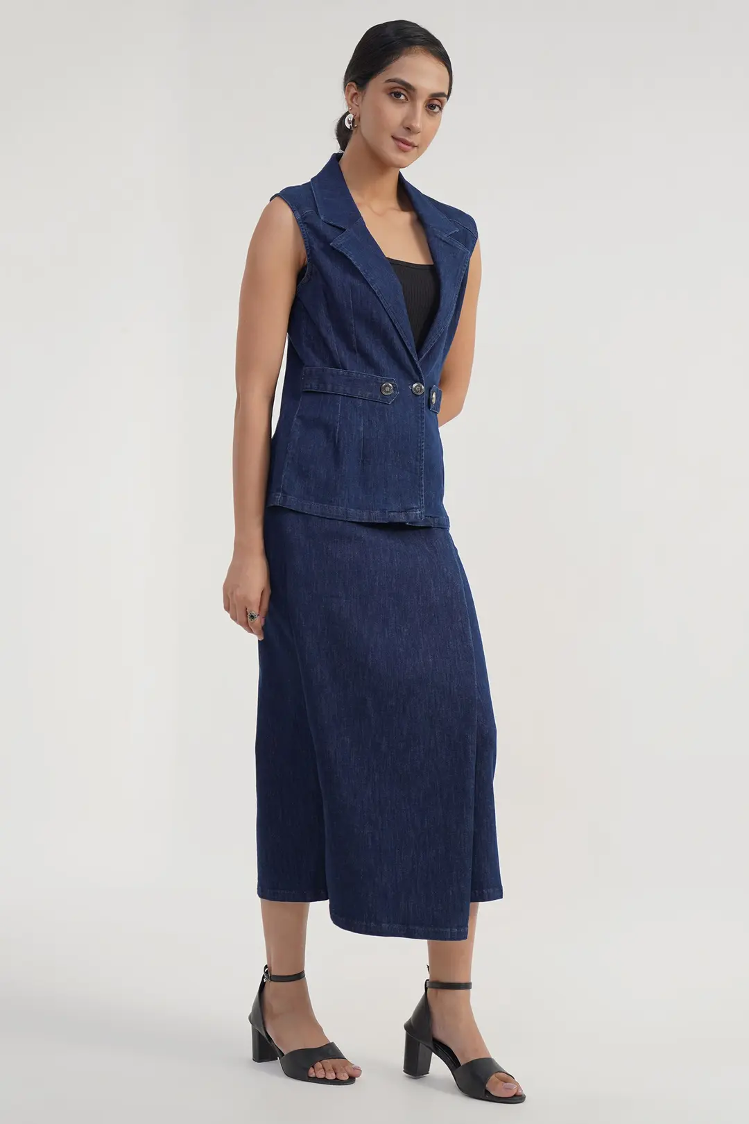 Wrap Tale | Wrap Skirt with Vest - Image 6