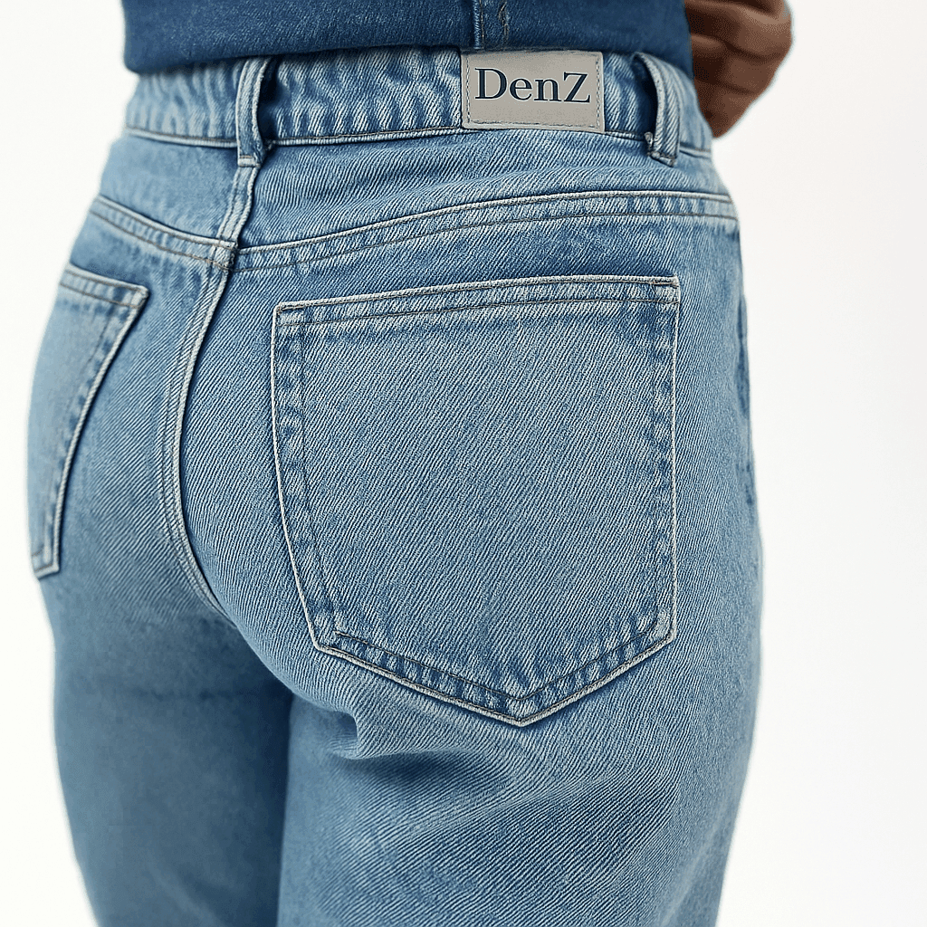 Bold Street Duo | High rise Jeans with cape sleeves Jacket - Image 5