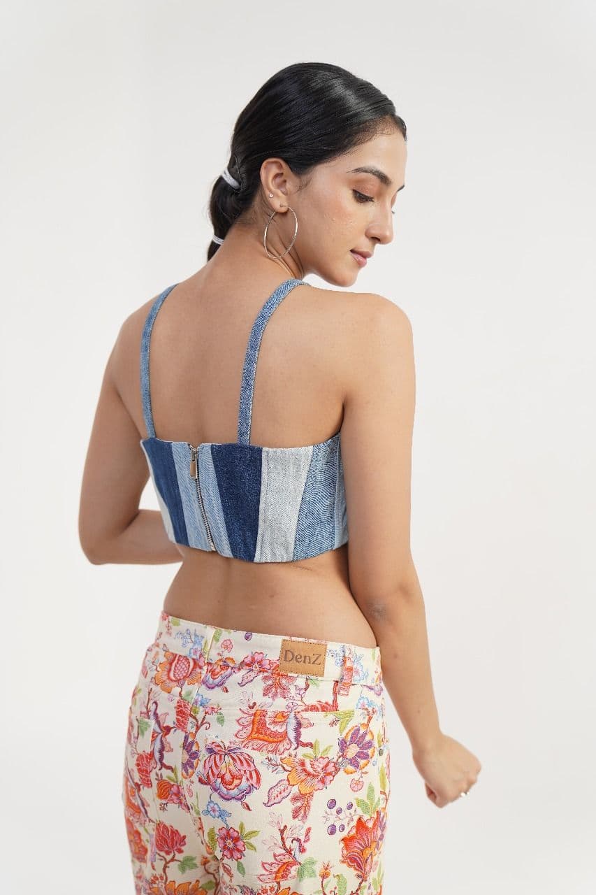 Ocean WAVE | Women's Sustainable Crop Top - Image 5