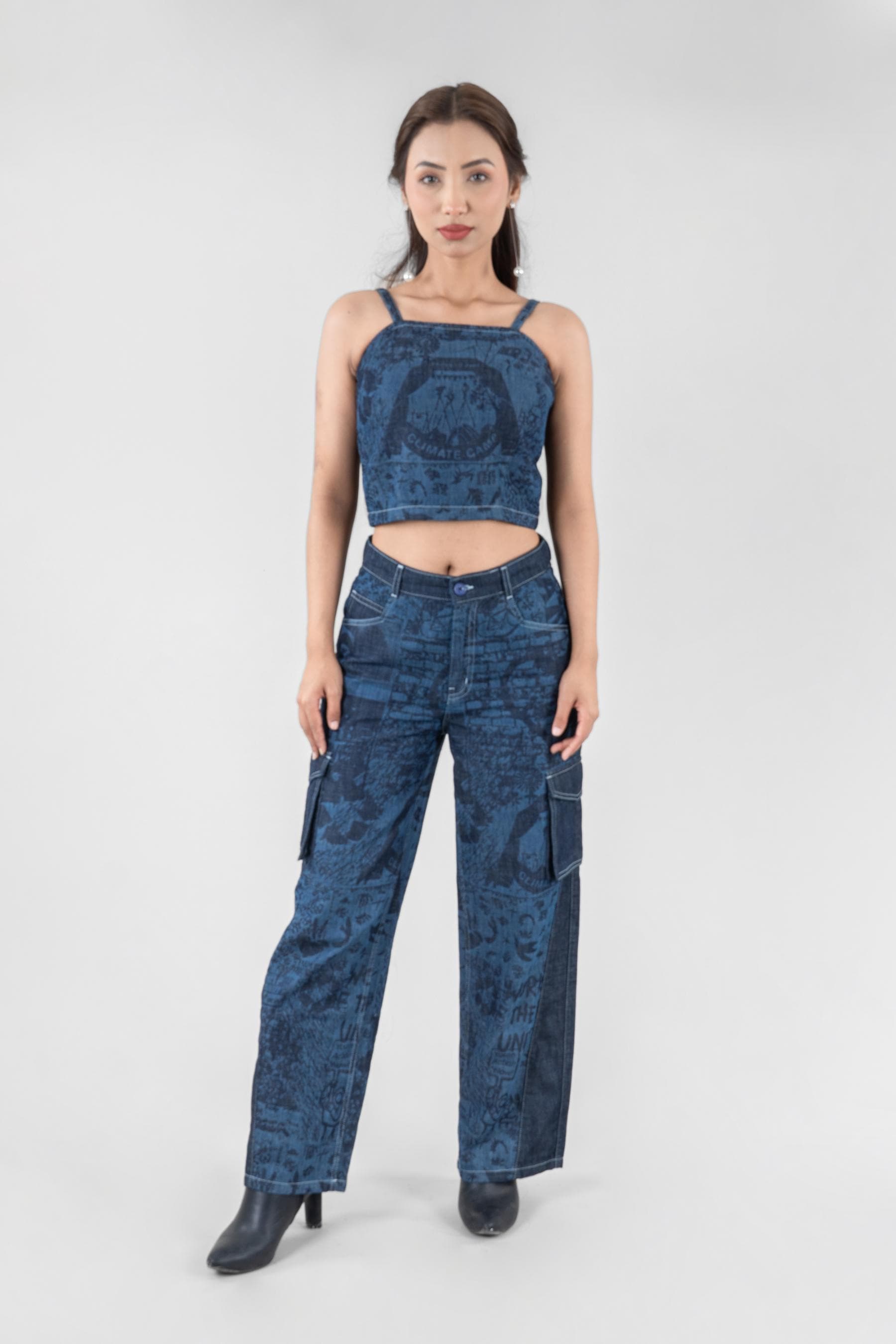 Laser Pop | Laser Printed 3 piece co-ord Set