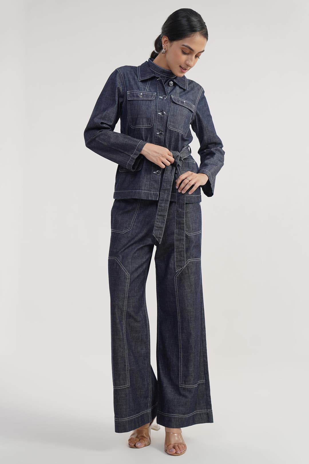 Stitch Story | Women's Raw Denim Jeans - Image 7