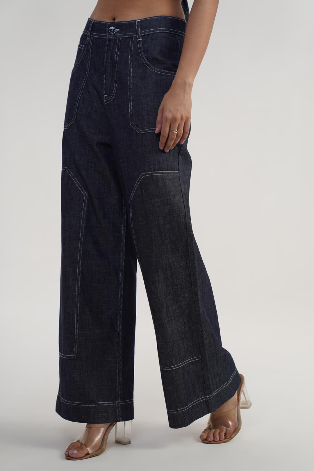 Stitch Story | Women's Raw Denim Jeans - Image 3