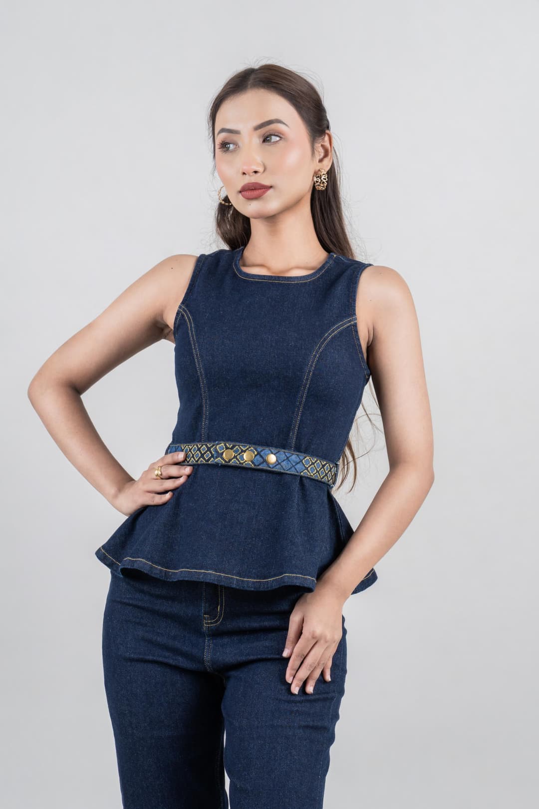 Classic Fusion | Women's denim Co-ord Set - Image 6