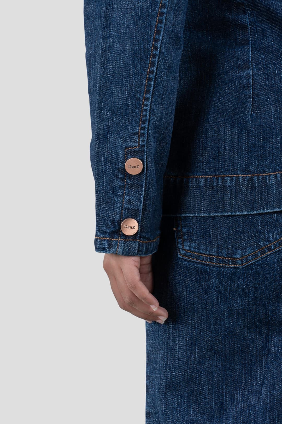 Denim Authority | Women's Denim Blazer - Image 4