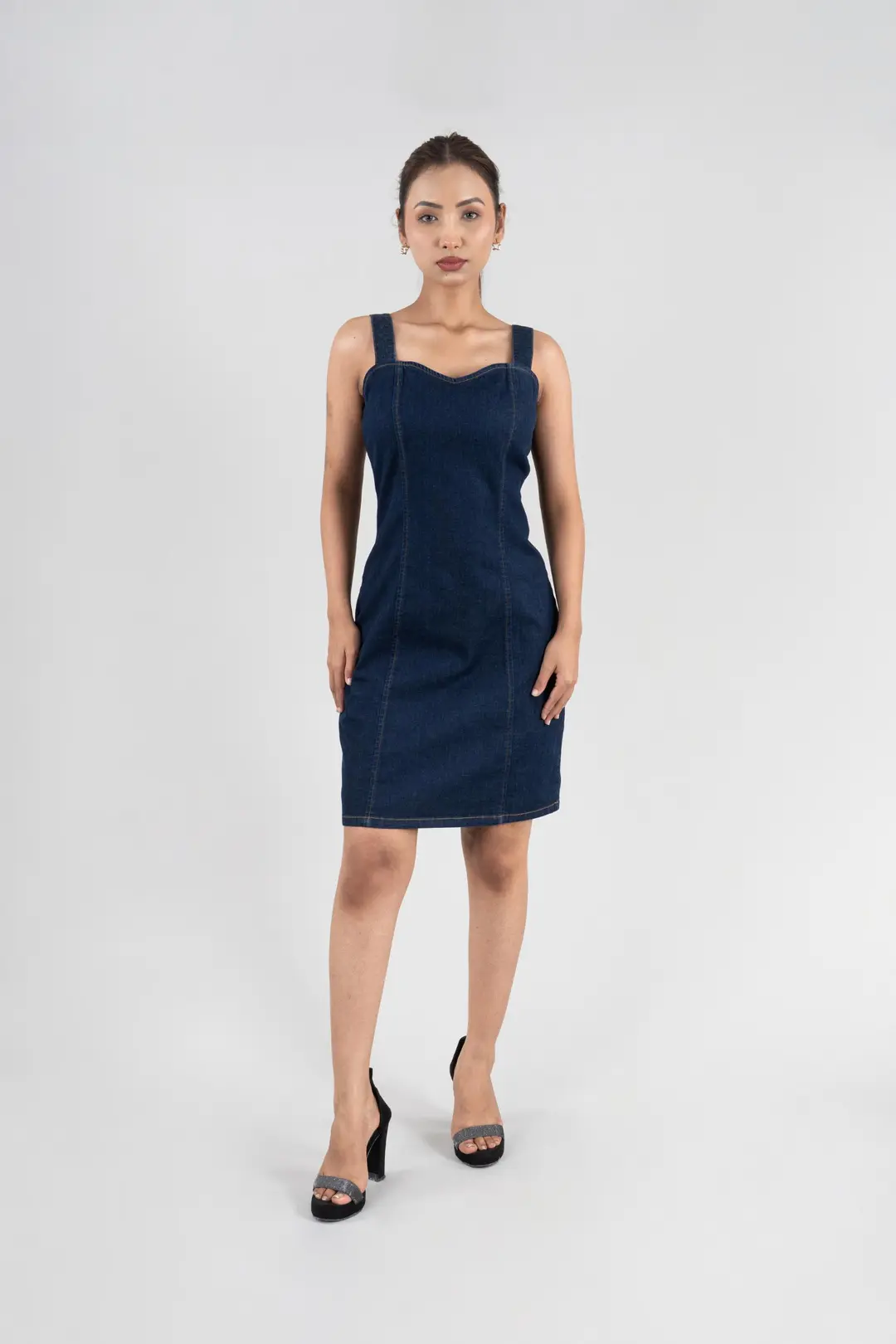 Curve Fit | Women's Denim Dress - Image 7