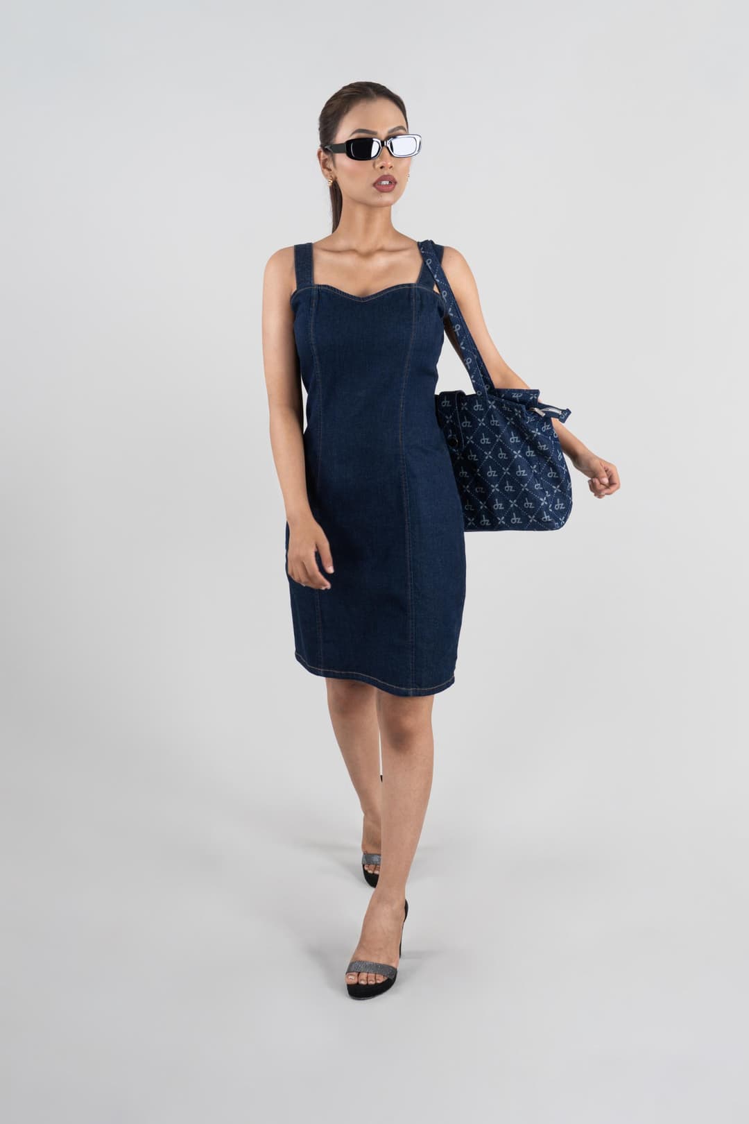 Curve Fit | Women's Denim Dress - Image 3