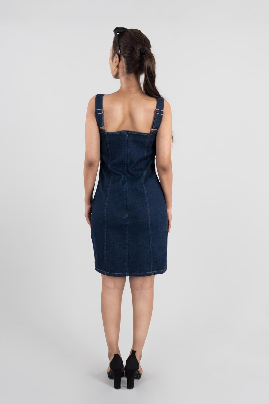 Curve Fit | Women's Denim Dress - Image 1
