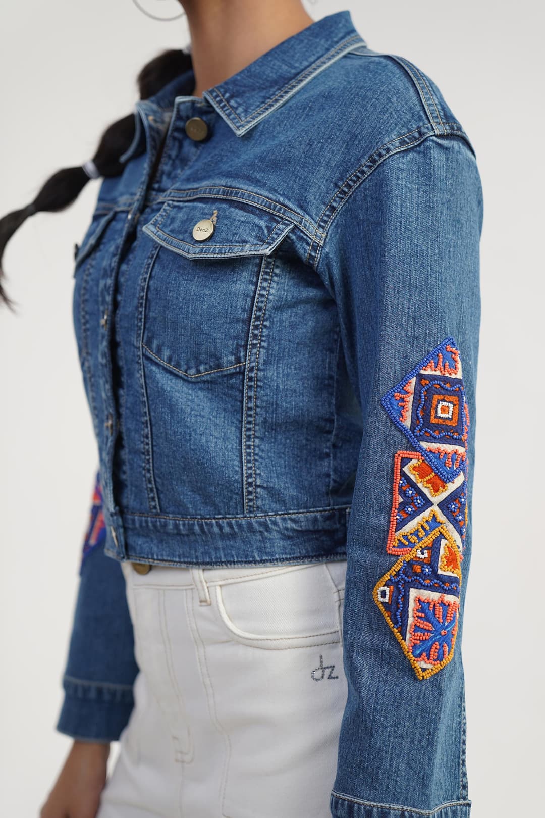 Acid Artistry | Beaded Jacket | Made to Order - Image 11