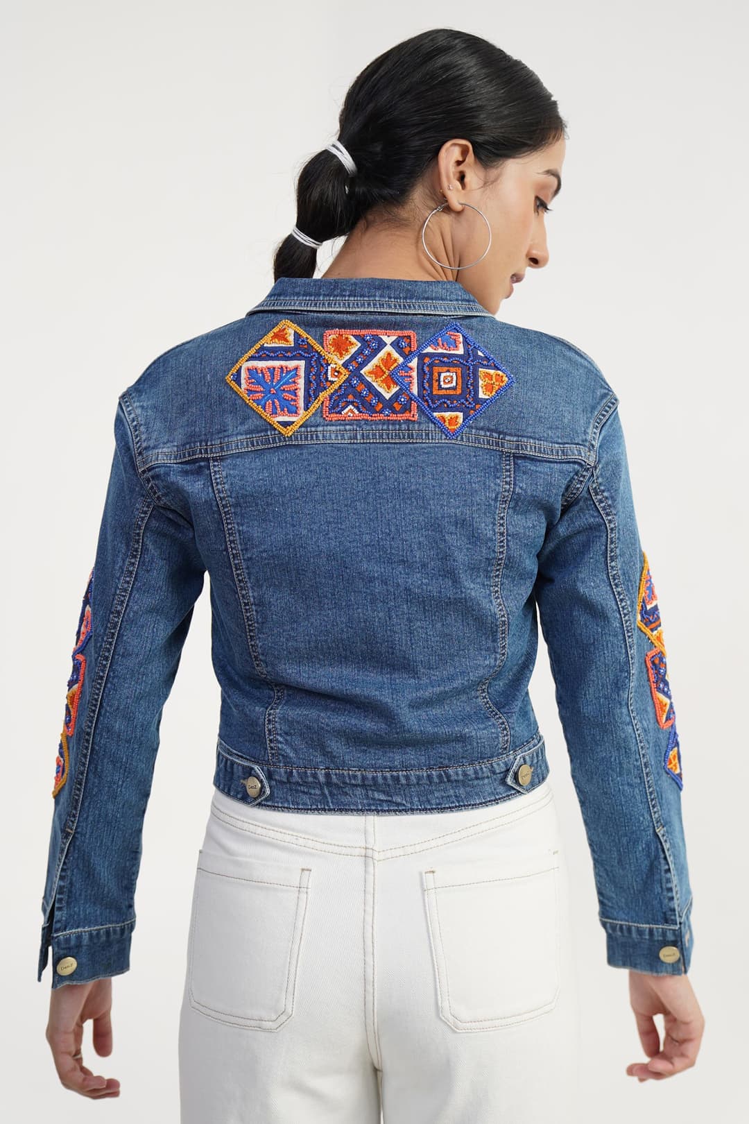 Acid Artistry | Beaded Jacket | Made to Order - Image 9