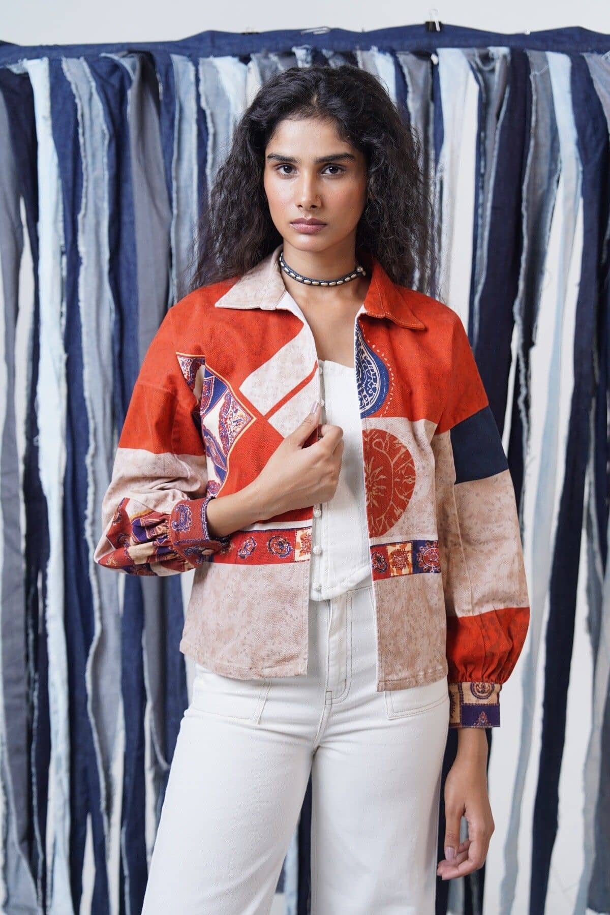 Baggy Puff Sleeve Jacket