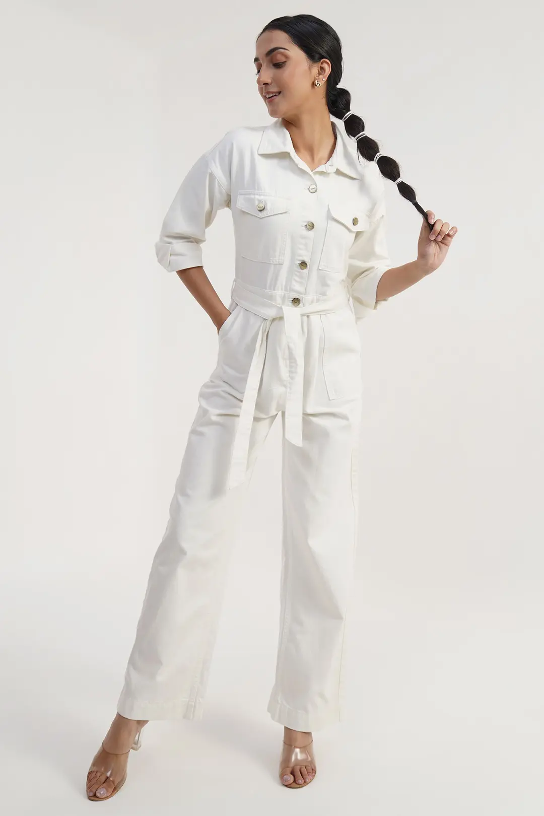 ARCTIC EDGE | straight fit jumpsuit