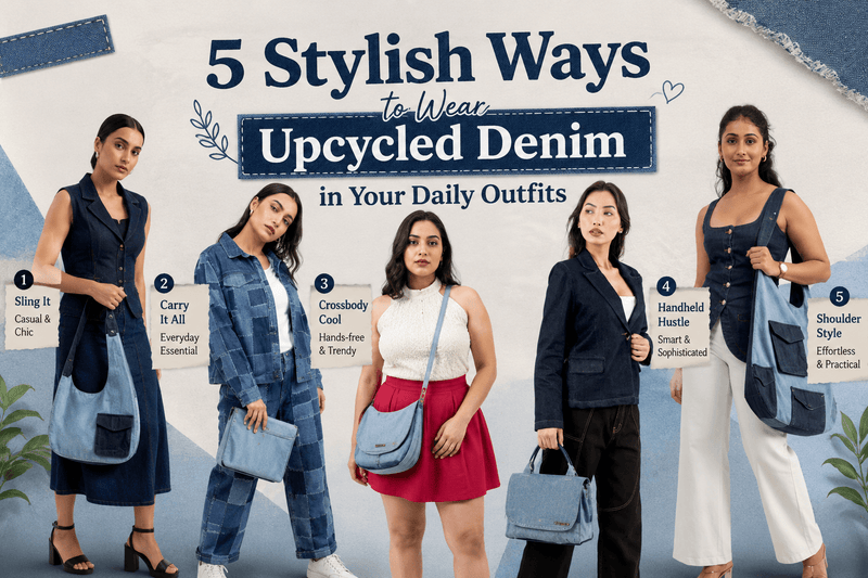 5 Stylish Ways to Wear Upcycled Denim in Your Daily Outfits.