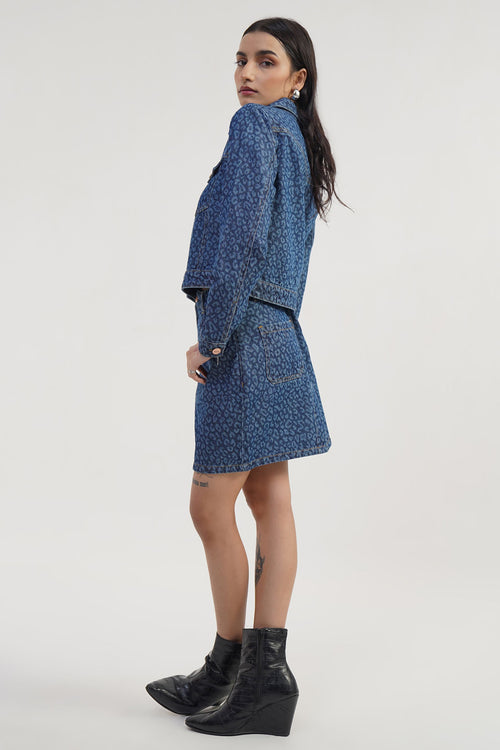 CONCRETE Safari | Women's Leopard Laser Printed co-ord Sets