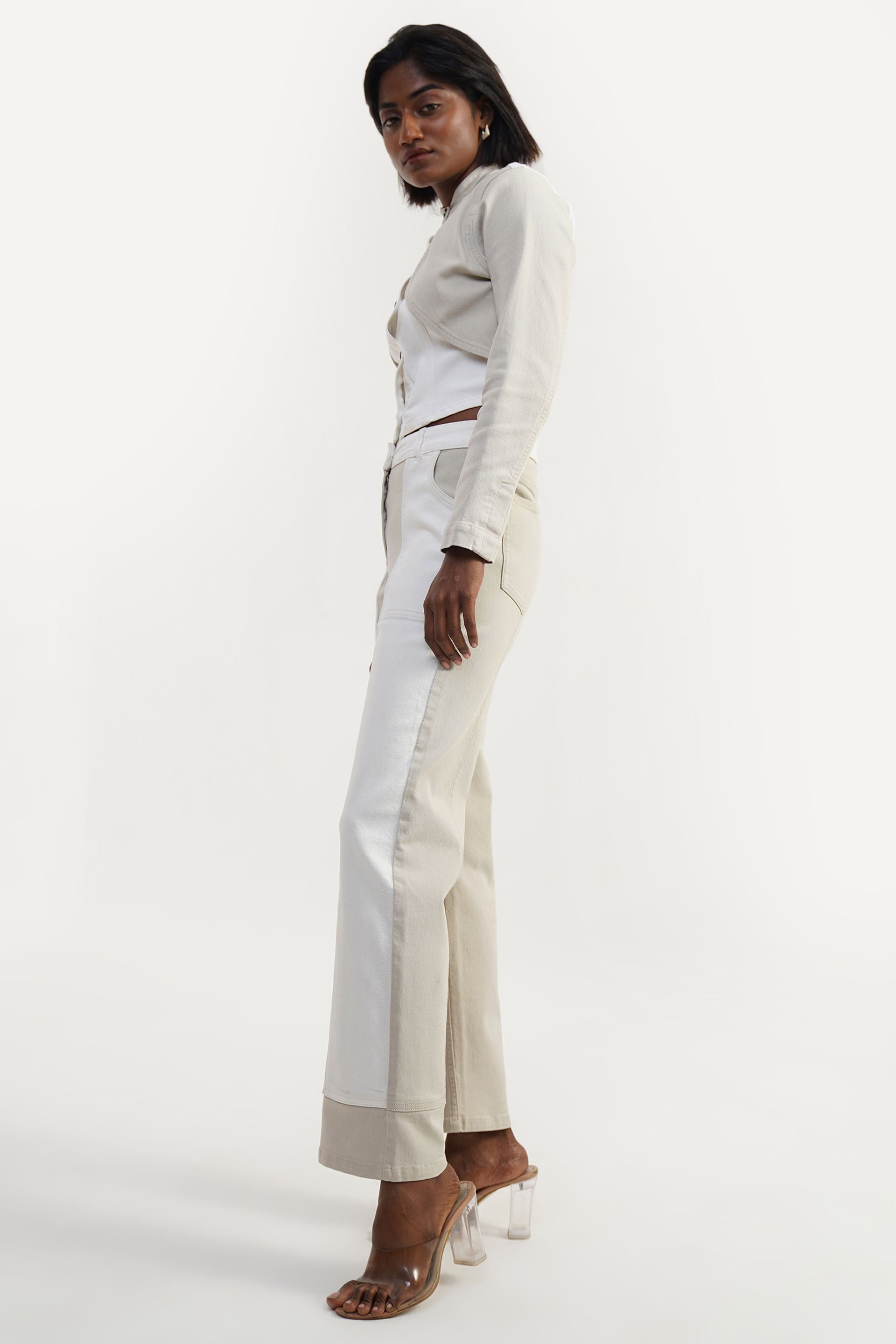 Dual Dimension | Stertchable cotton fabric, Regular Fit Jacket
