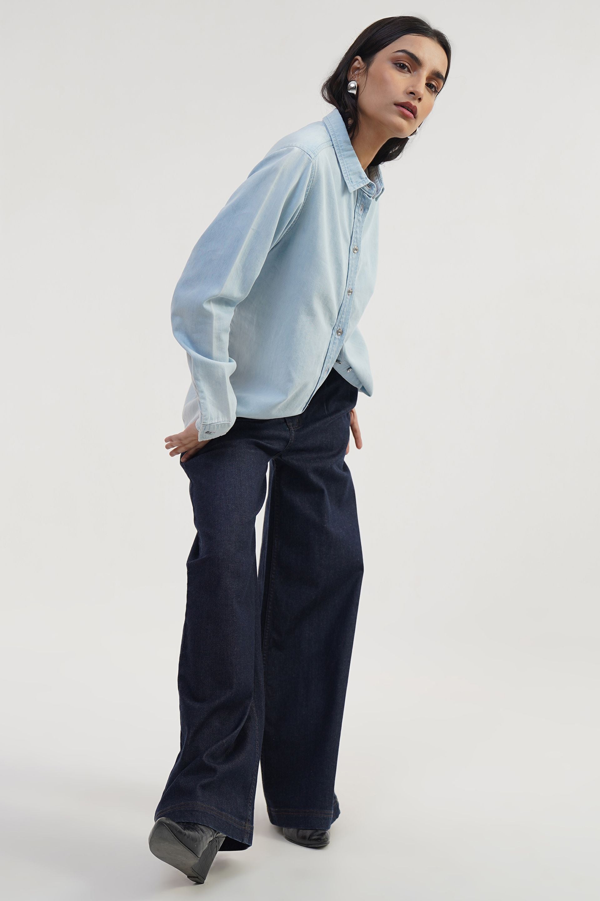 Urban Wide |  High Rise Wide Leg Jeans
