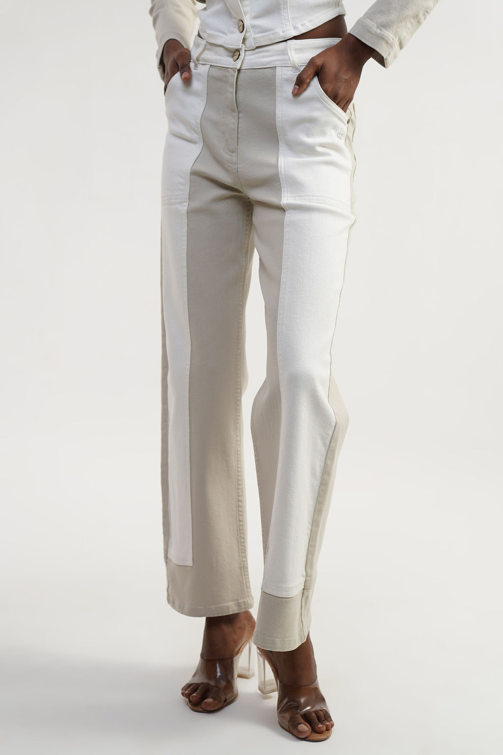 Tone Fusion | Dual tone High rise Jeans