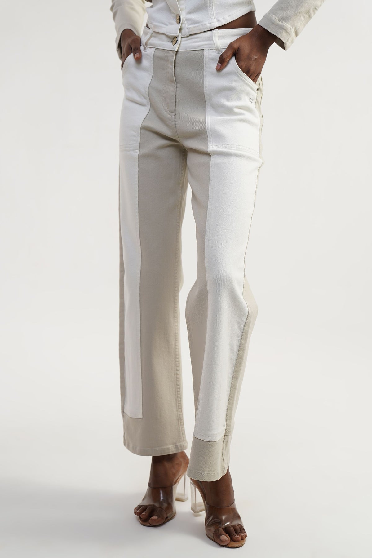 Tone Fusion | Dual tone High rise Jeans