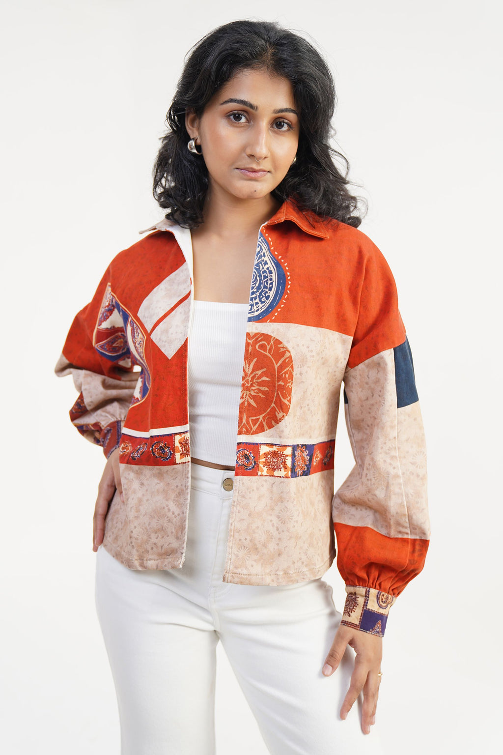 Something different | Baggy Puff Sleeve Jacket