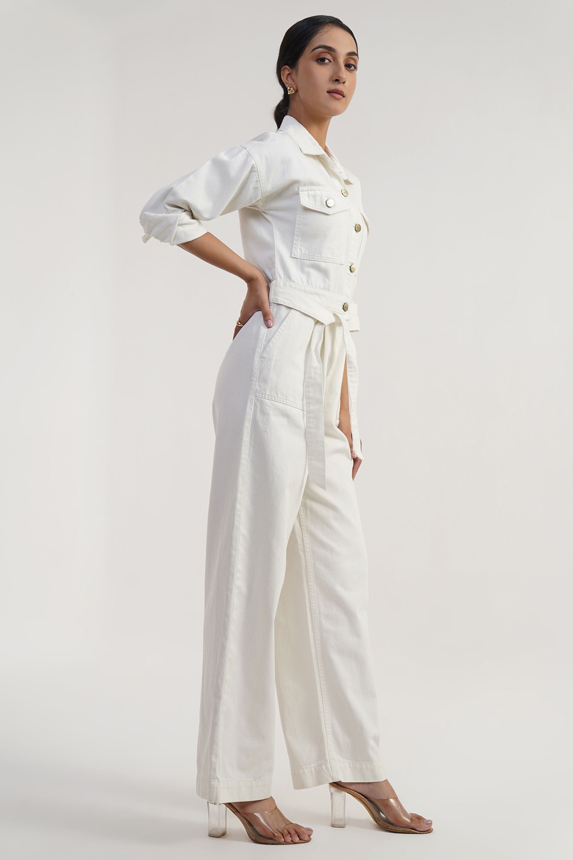 ARCTIC EDGE | straight fit jumpsuit