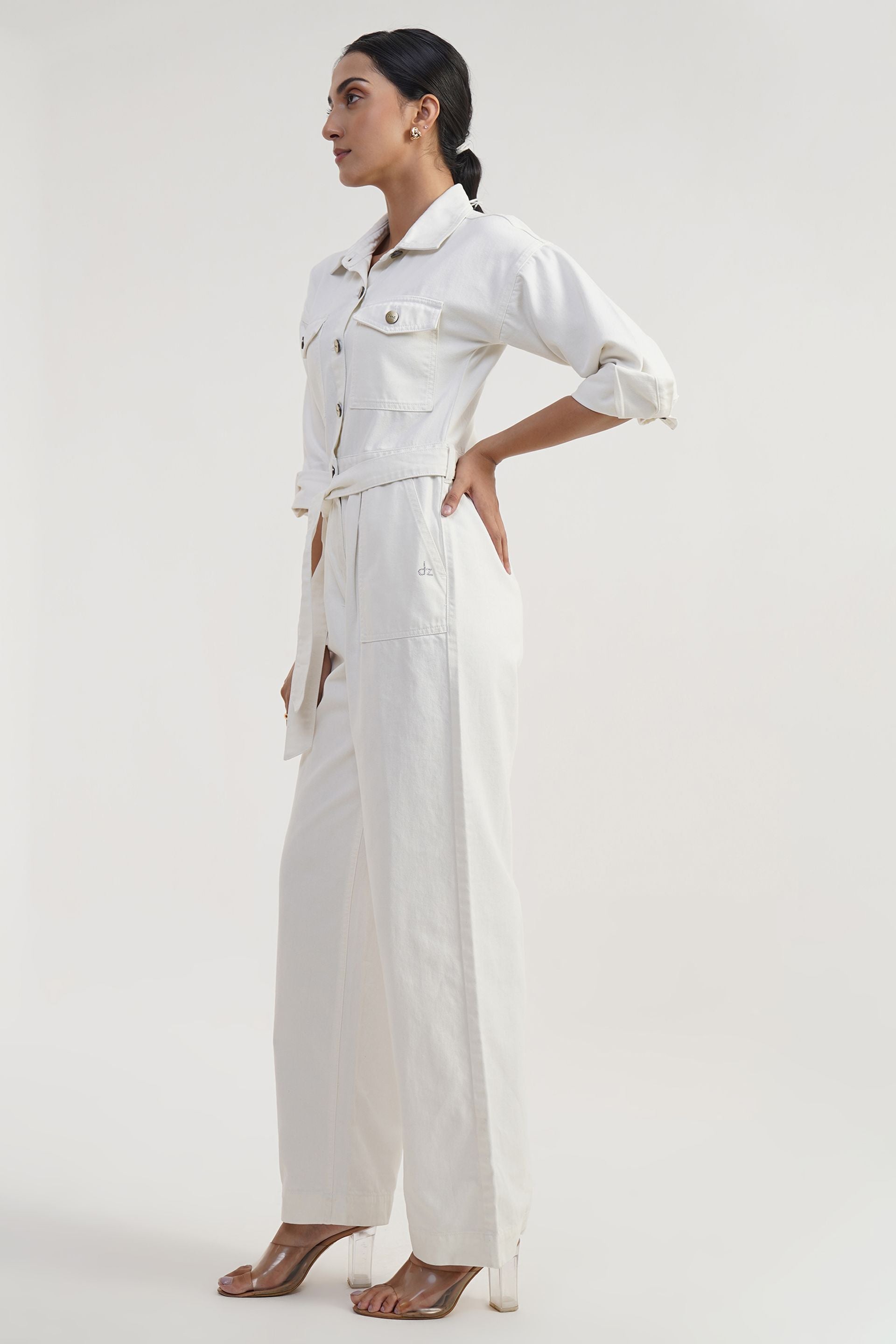 ARCTIC EDGE | straight fit jumpsuit
