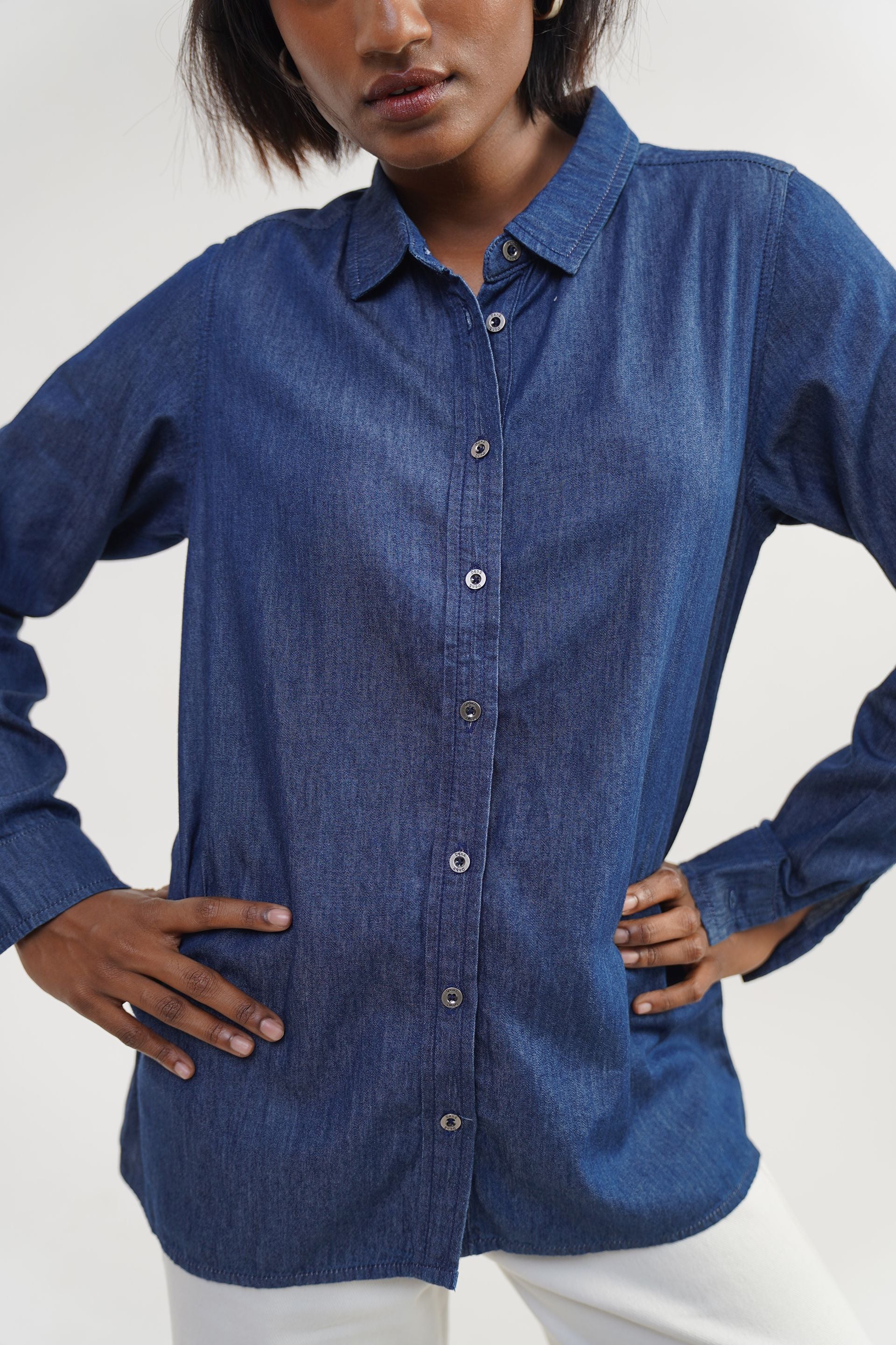 Core Shirt , Indiglow | Regular fit denim Shirt
