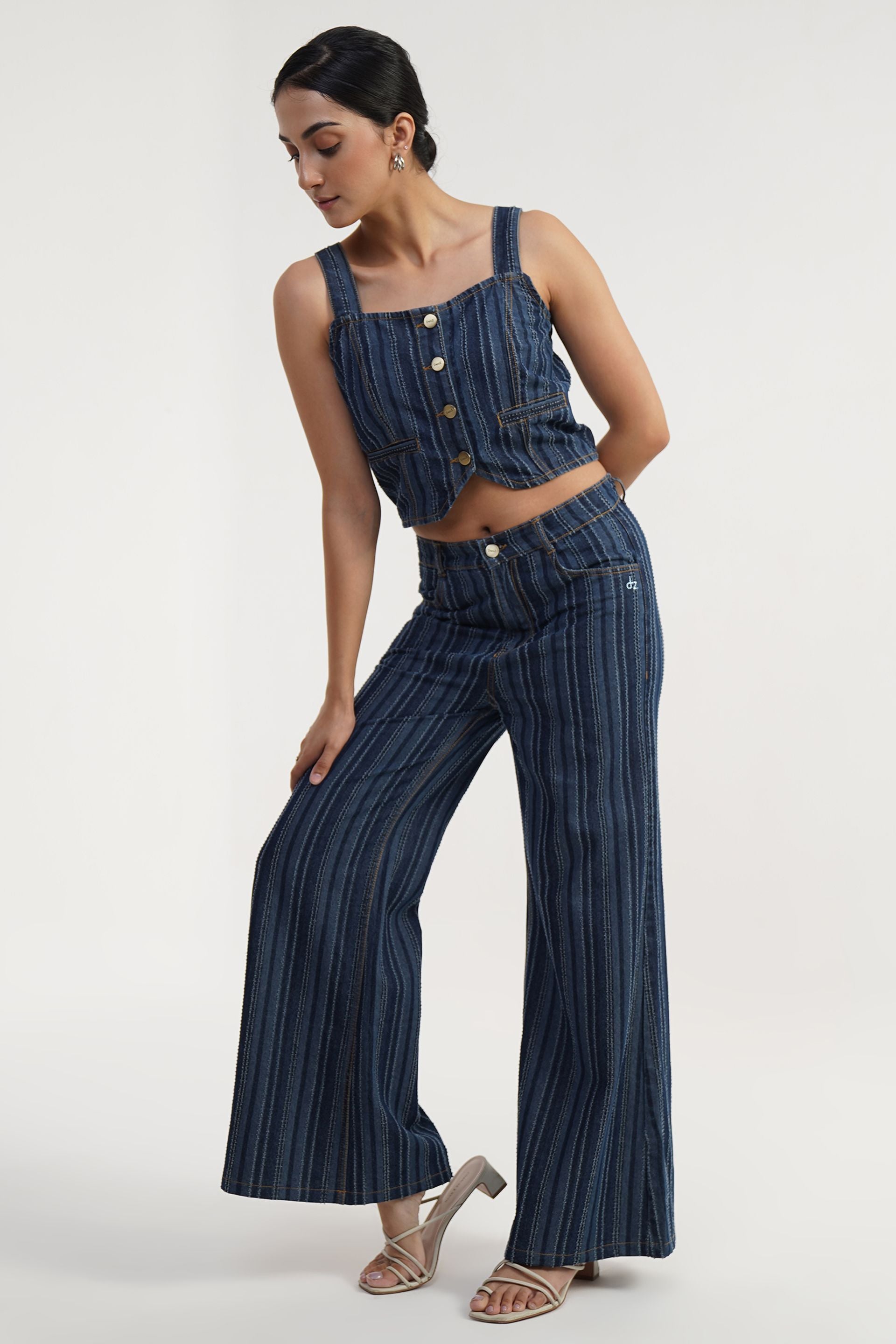DRILL NOVA | Drill Textured Crop Top