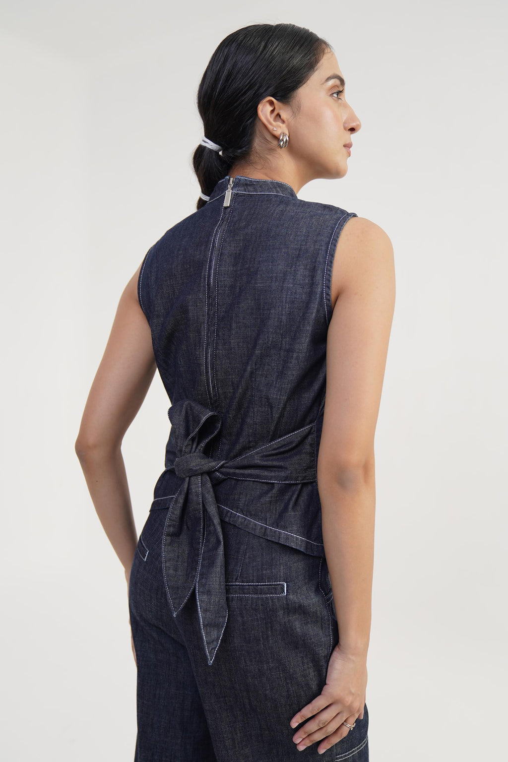 Stitch Story | Women's Raw Denim Top