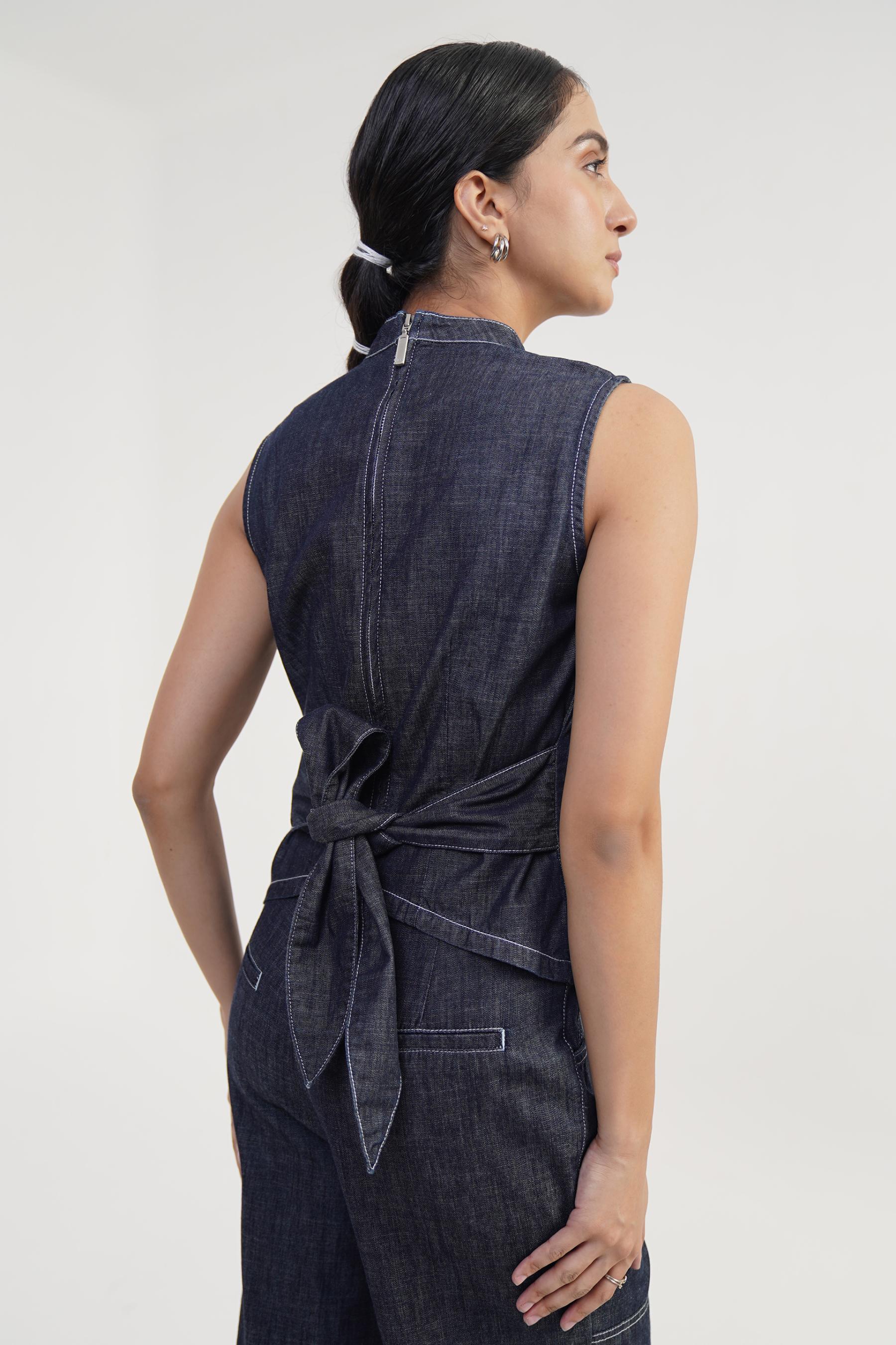 Stitch Story | Women's Raw Denim Top