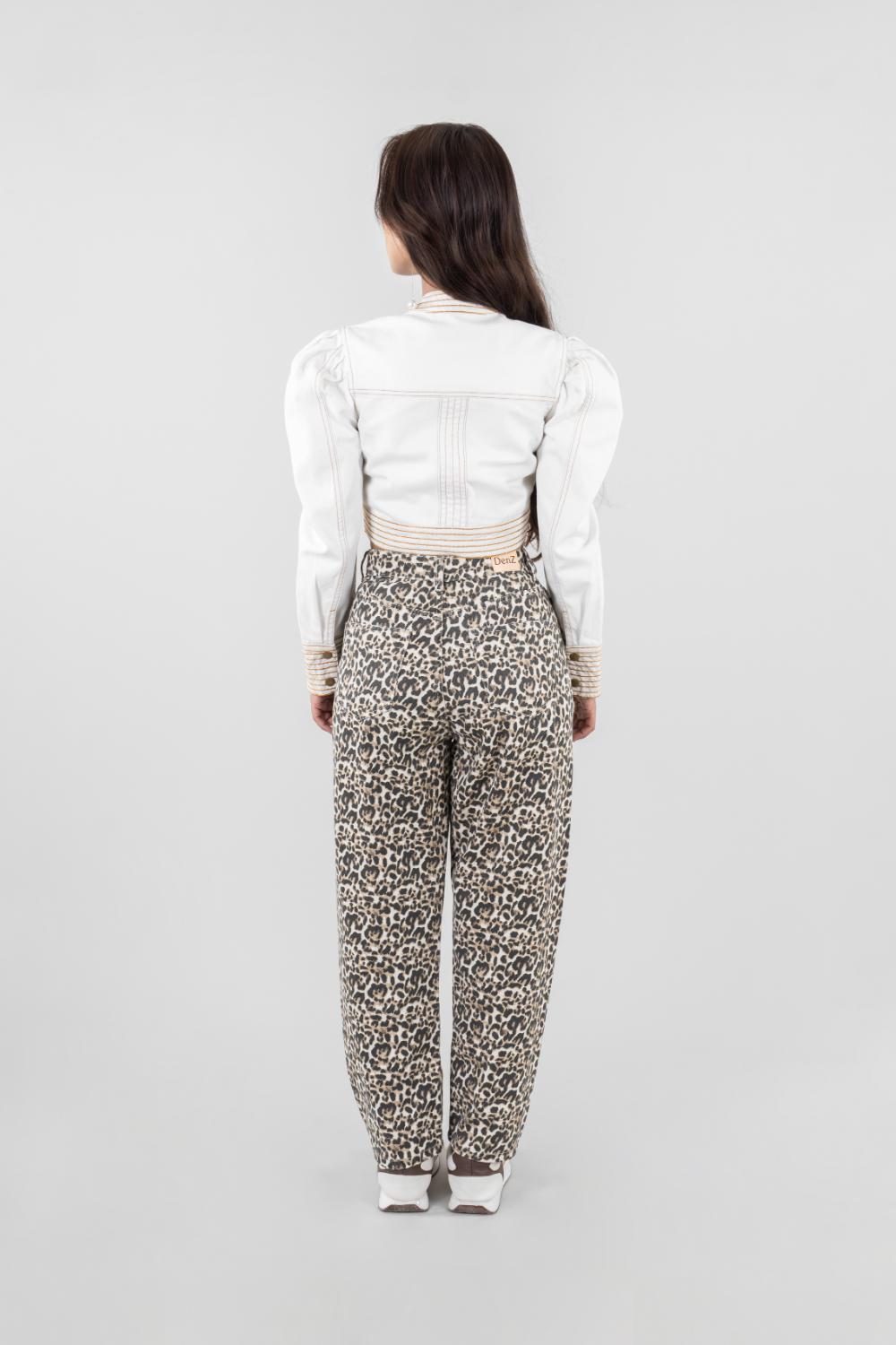 Leopard Ease | Leopard Printed Jeans