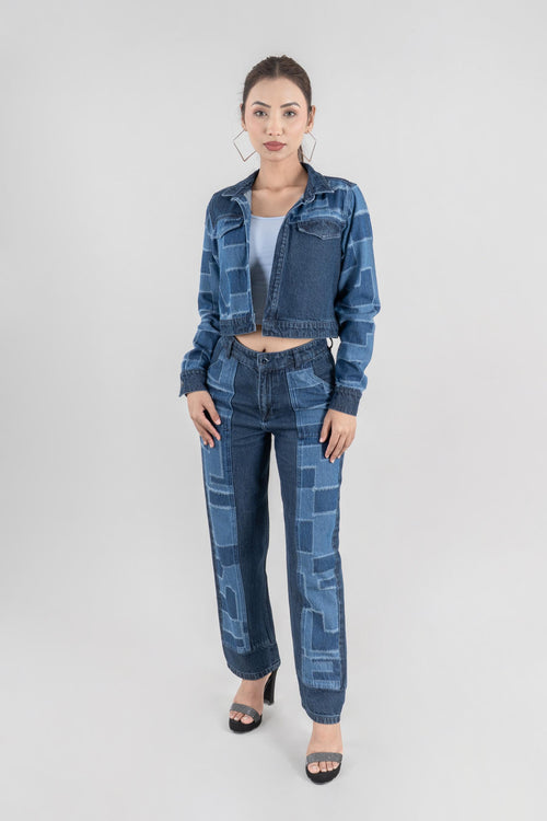 Women’s dark blue barrel fit denim jeans, 100% cotton, enzyme washed, urban style, sizes XS-XL