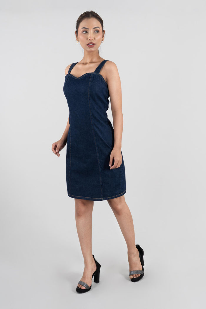Curve Fit | Women's Denim Dress