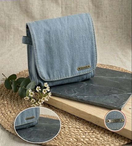 Vibrant Cotton Coin Pouch - Multicolor Mini Bag from India