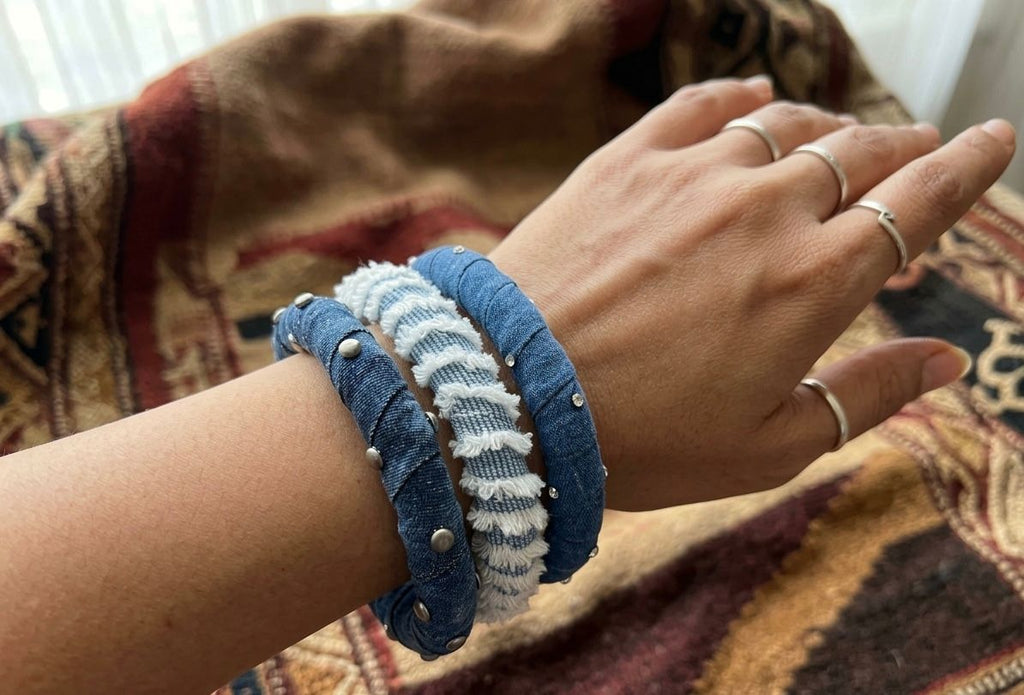Vibrant BohoAccessories Cotton Scarf - Sustainable Fashion from India