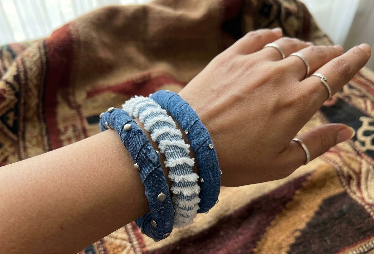 Vibrant BohoAccessories Cotton Scarf - Sustainable Fashion from India