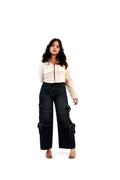 Off-Duty Cargo Set | Denim Co-ord Set