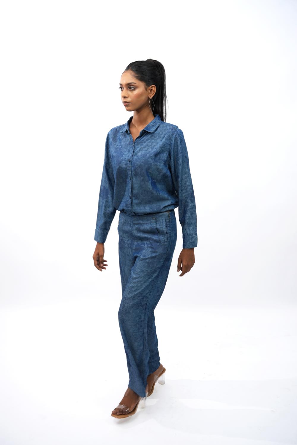 Denim Eclipse | Tencel Denim Co-ord Set