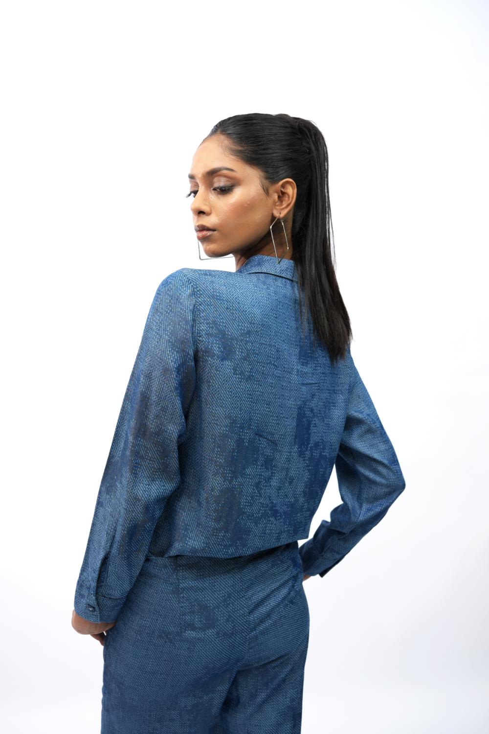 Denim Eclipse | Tencel Denim Co-ord Set