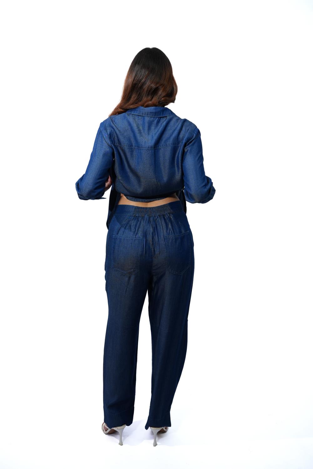 Soft Flow | Tencel Denim Co-ord Set