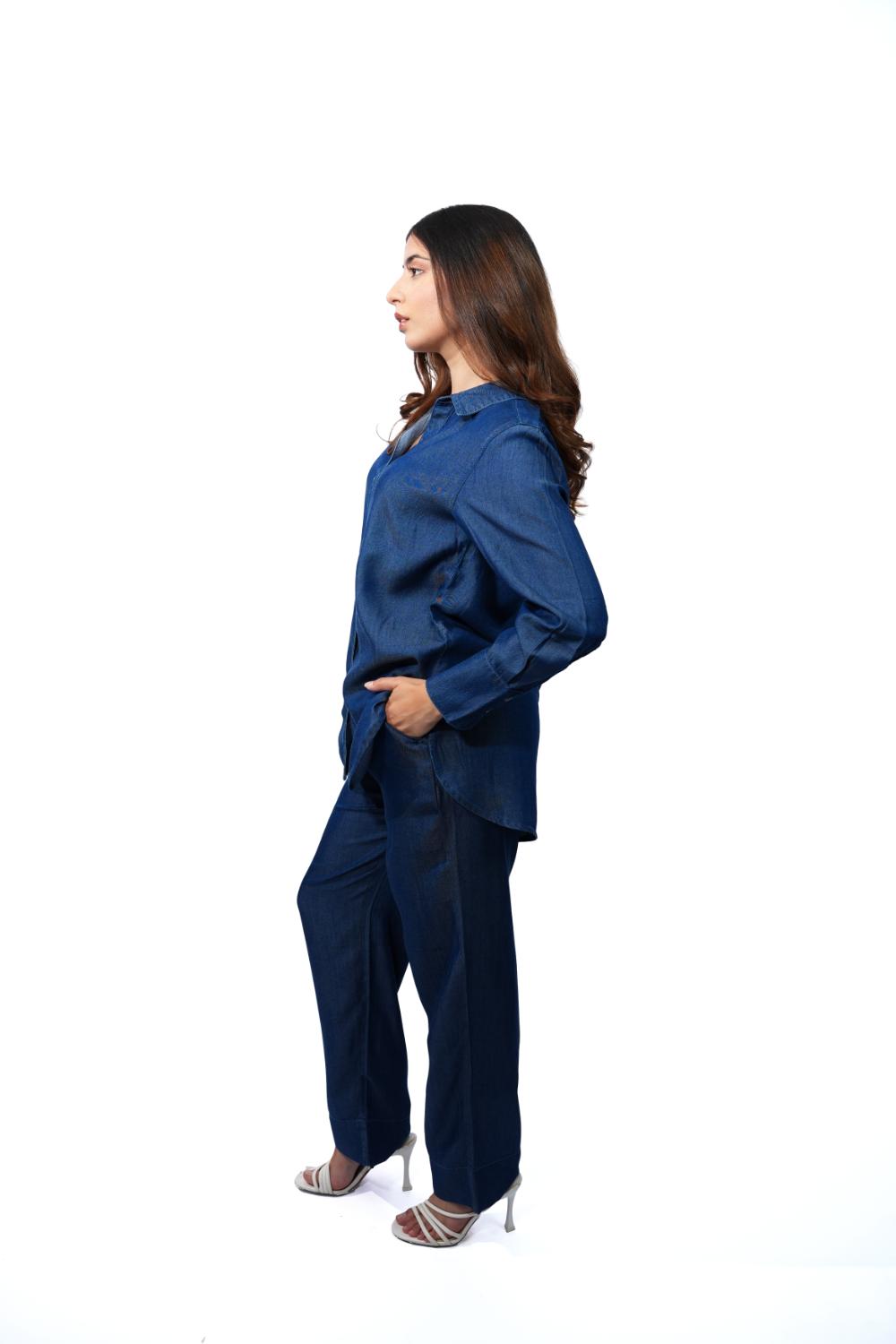 Soft Flow | Tencel Denim Co-ord Set