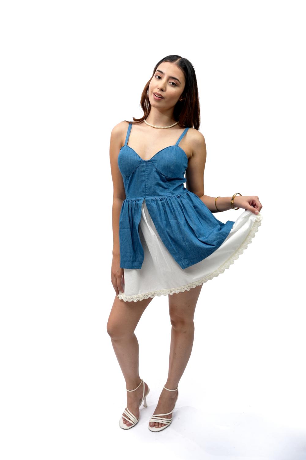 Blue Belle | Bustire dress