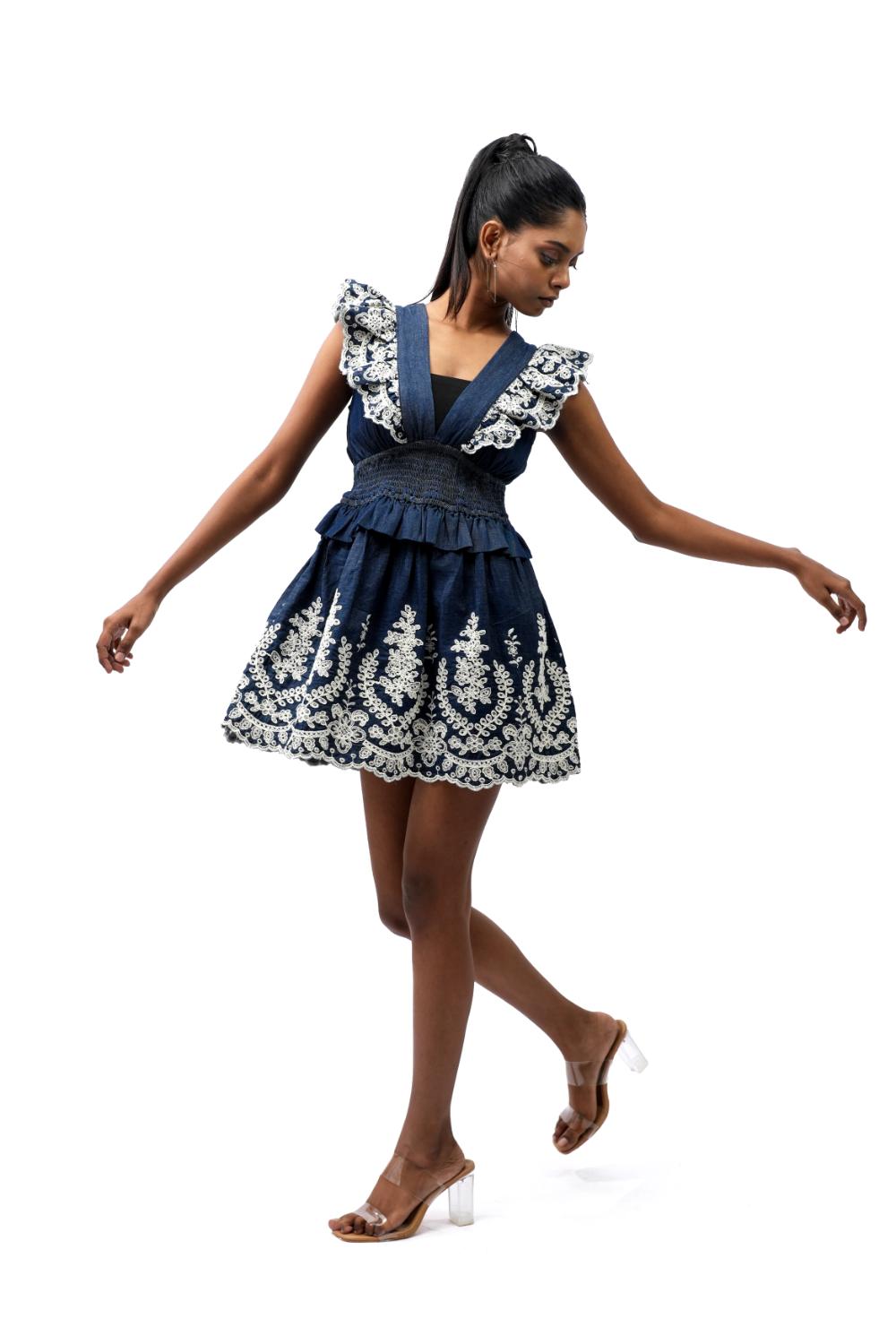 Boho Meadow |  Schiffli Dress