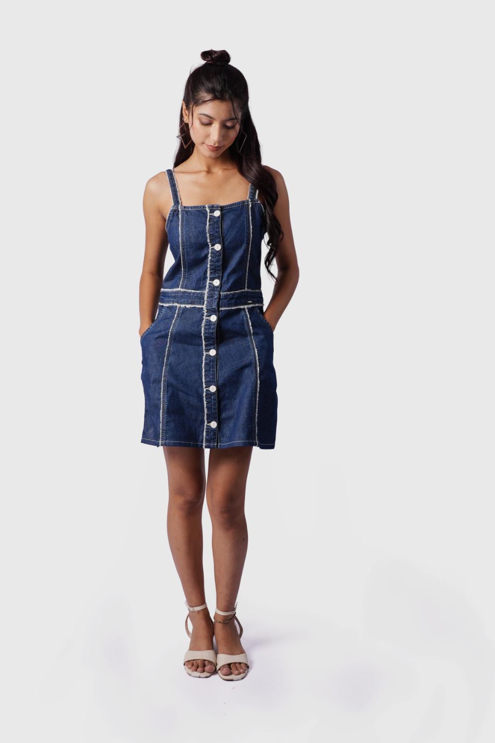 Selvedge Story | Denim Mini Dress