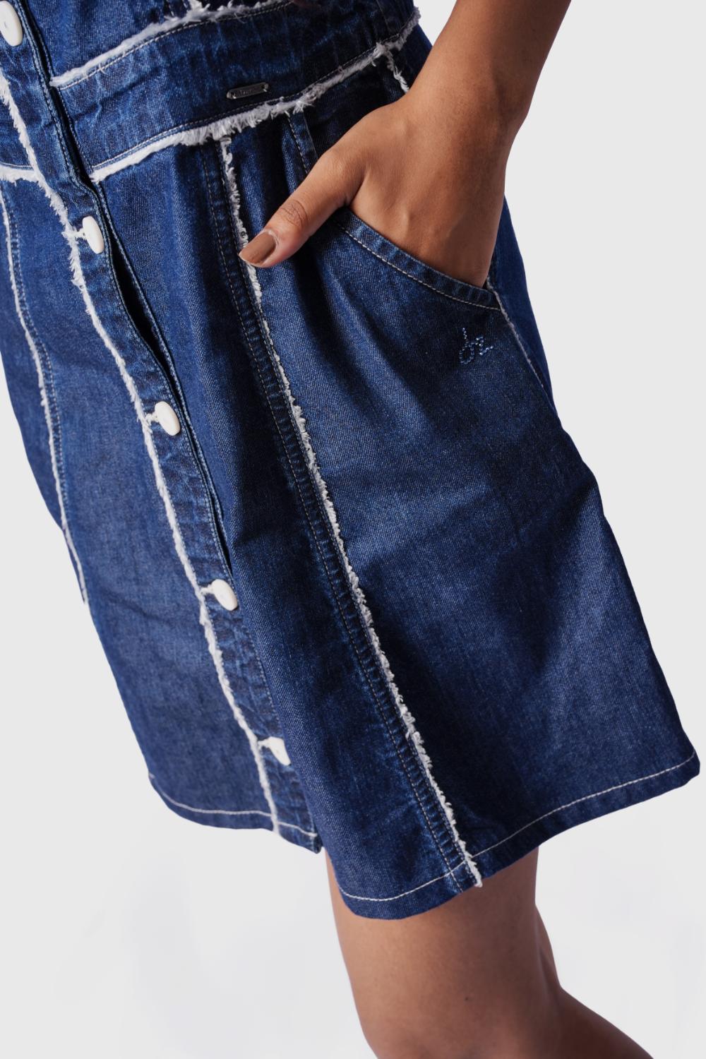Selvedge Story | Denim Mini Dress