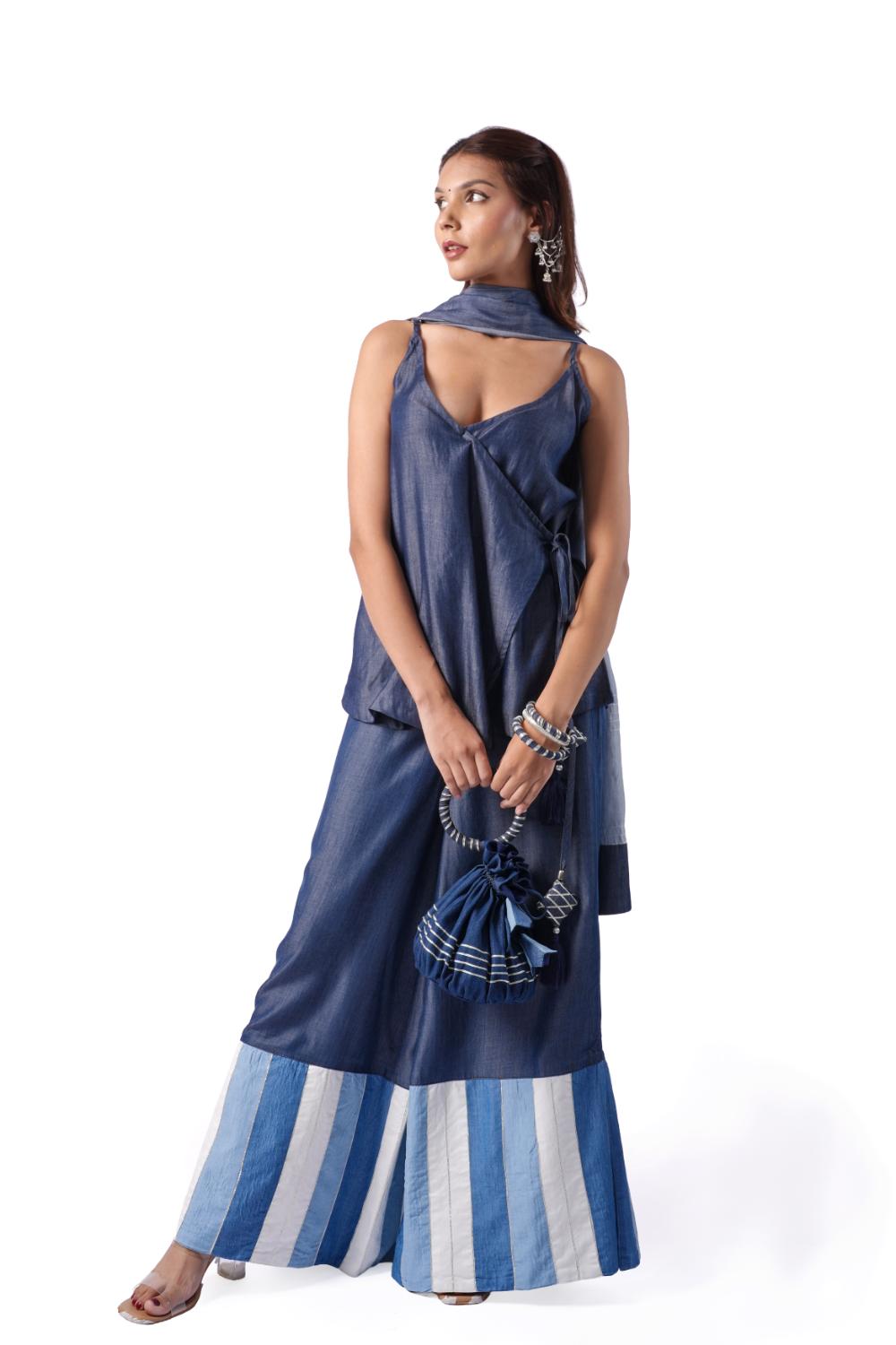 Denim Tassel
