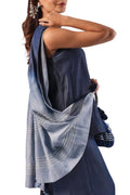 Denim Tassel | Denim Dupatta - Made to Order