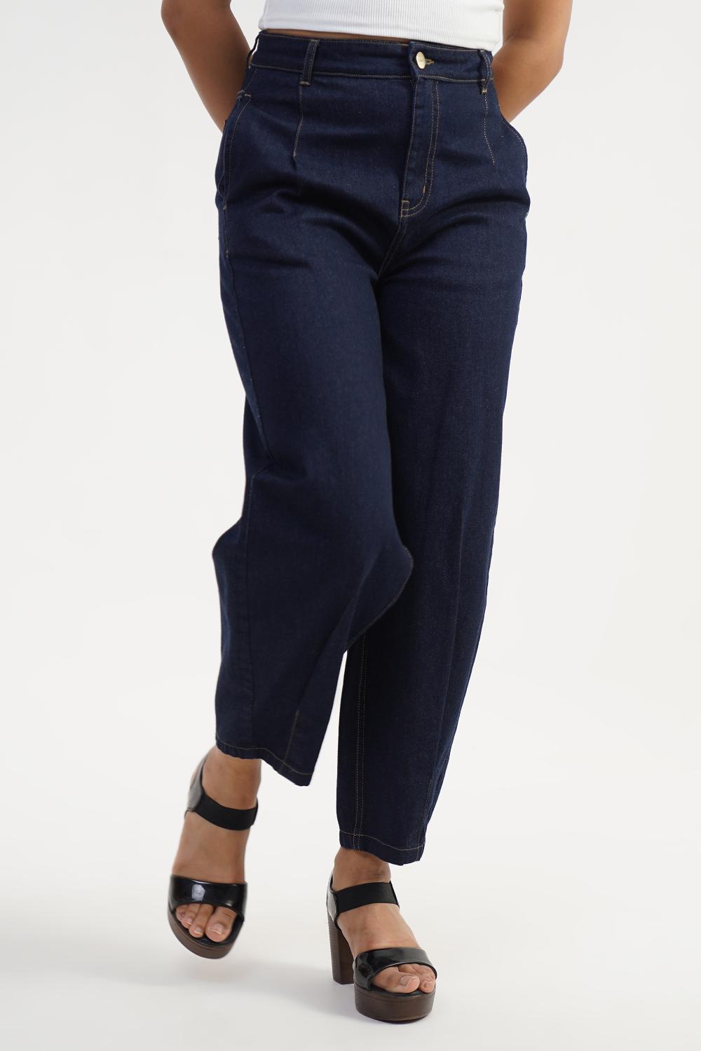 Midnight Barrel curve | Women Denim High Rise Jeans