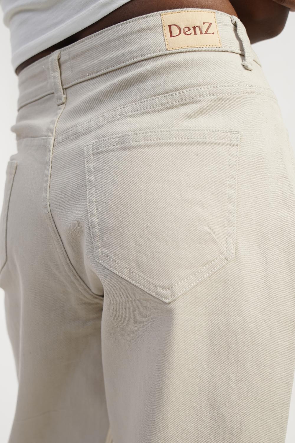 Neutral Knot | Women White Denim Jeans