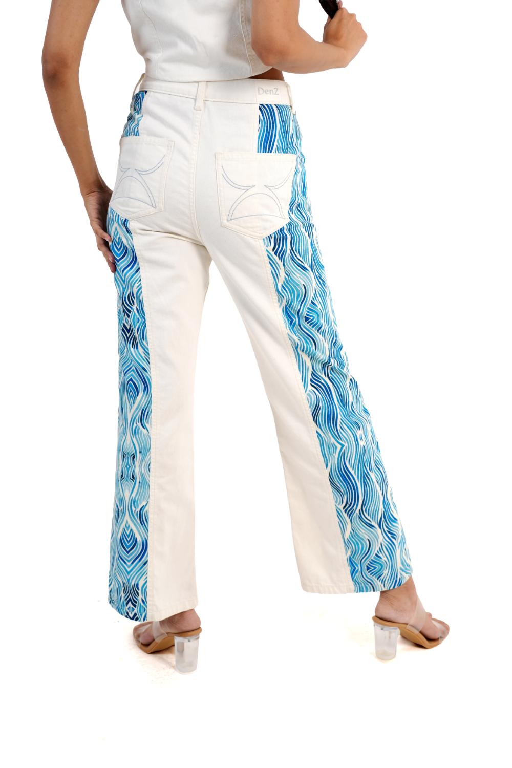 Aqua Panel Denim