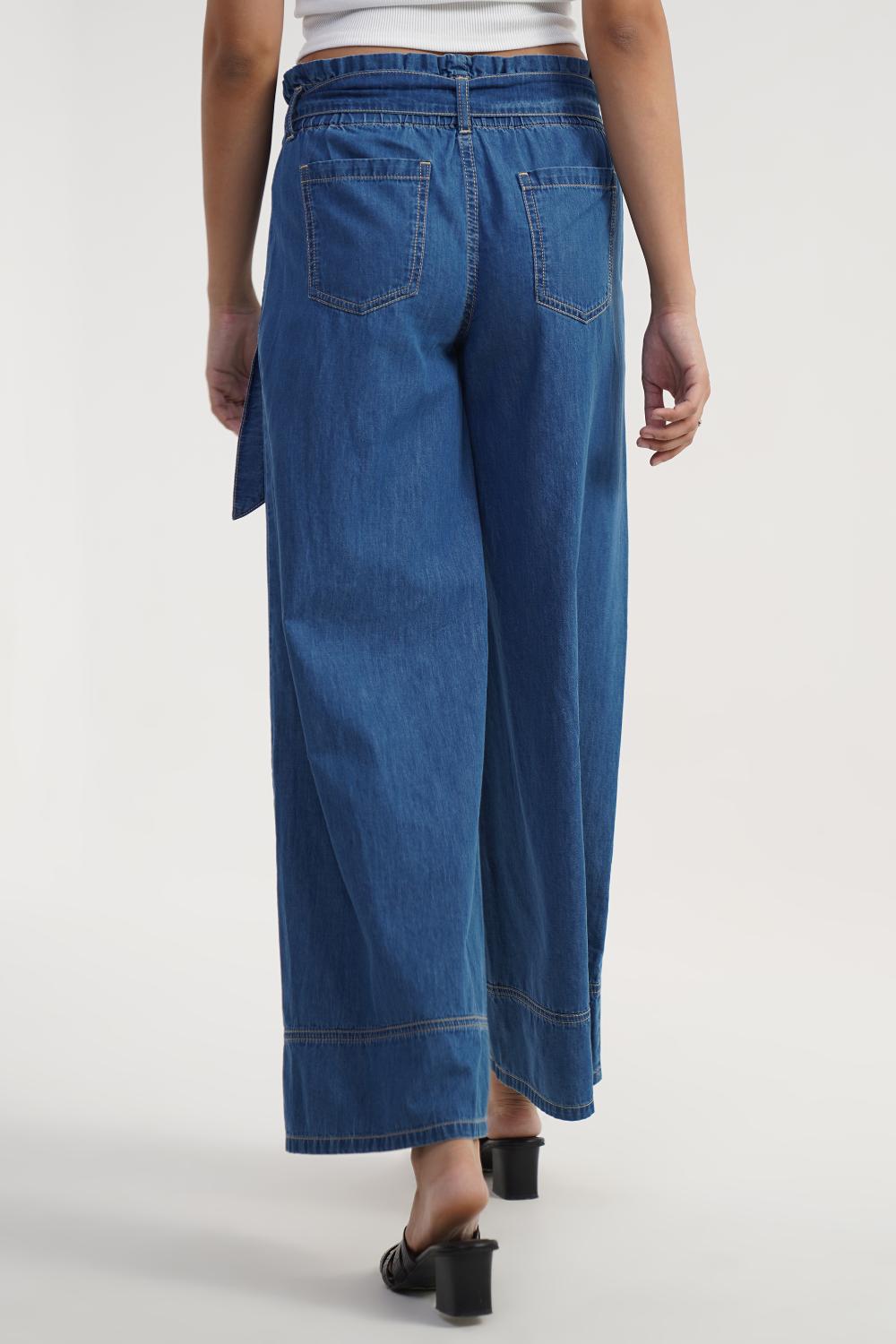 Flow Frame | Women Denim Trousers